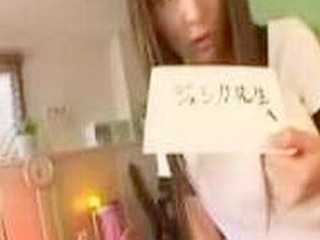 Sex-crazed Oriental babe gets fucked in bed