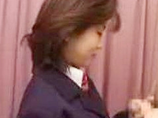 Japanese Nippon XXX - Office Woman Swallows Cum in Wild Blowjob