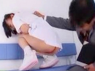 Horny Nippon Schoolgirl Gets Daddy's Dick