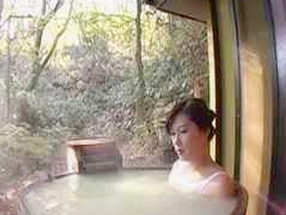 Japanese Beauty Fucks Herself in a Sensual Nippon Soak